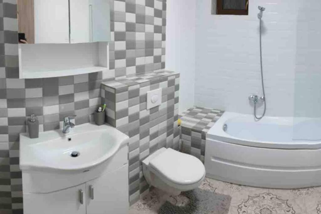 Casa Andreea. Cheerful 4-Bedroom Villa Bod Bagian luar foto